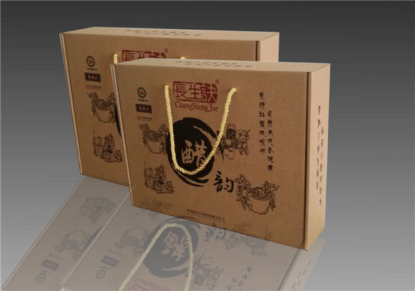 長生訣食用醋(cù)禮品(pǐn)盒包裝(zhuāng)案例